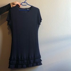Lulus Navy Blue Dress